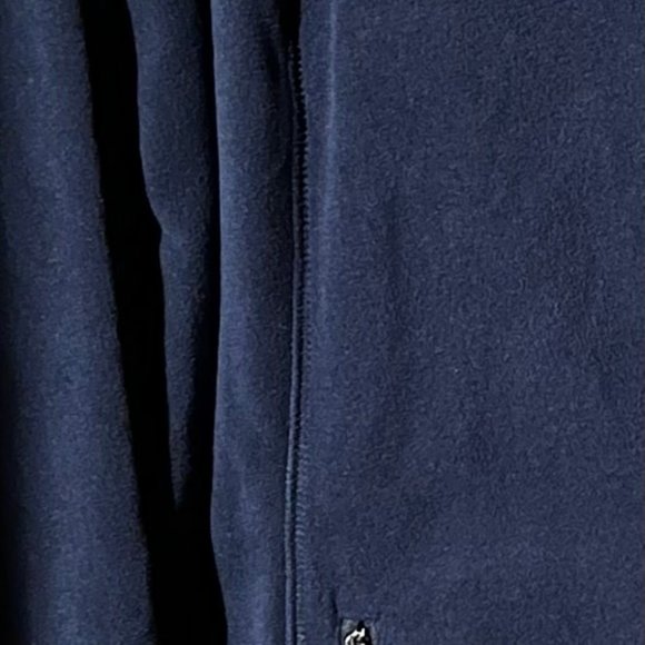 Women's Eddie Bauer Fleece XL Lightweight Full-Zip Dark Blue - Picture 6 of 8